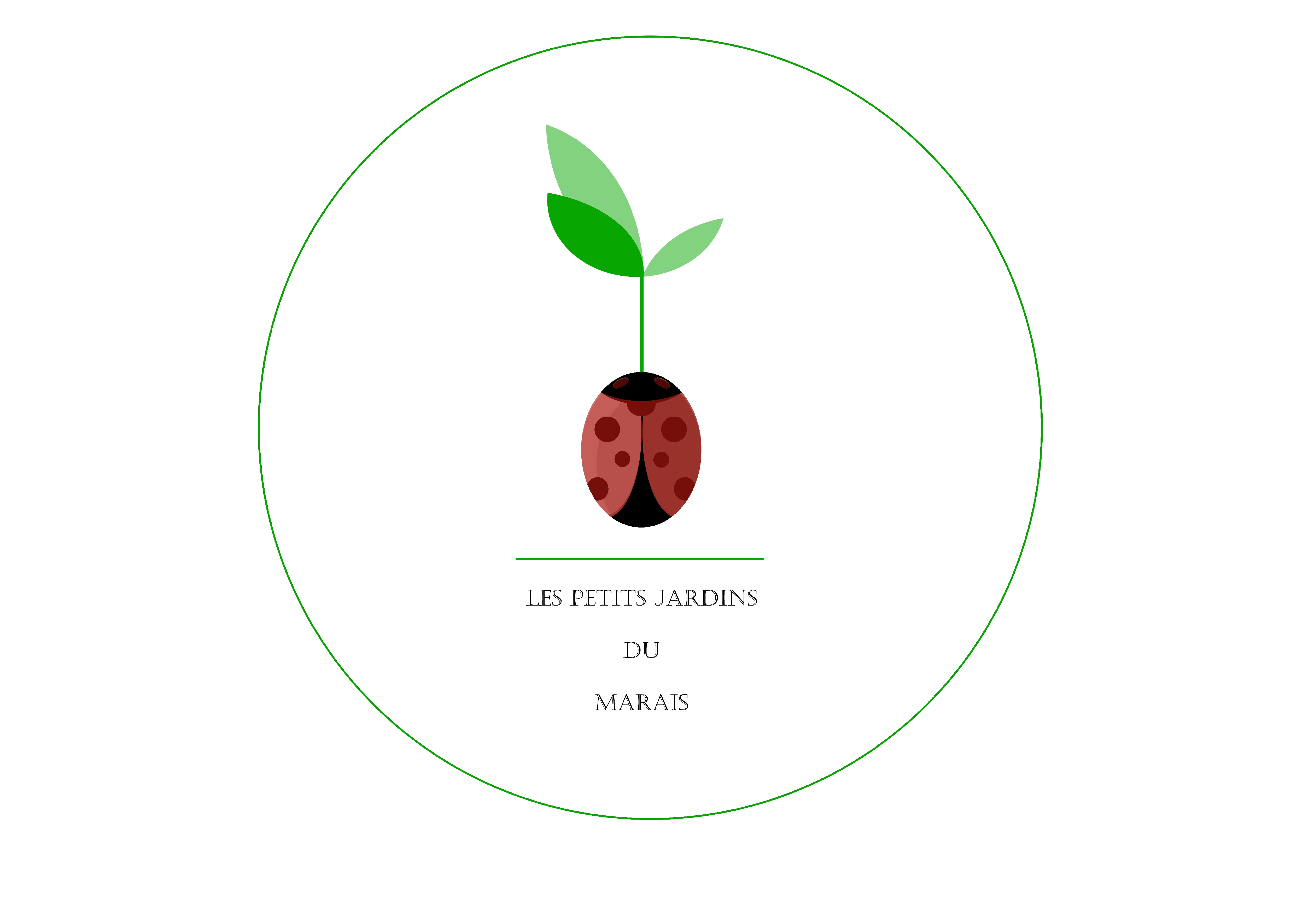Logo de Les petits jardins du marais 