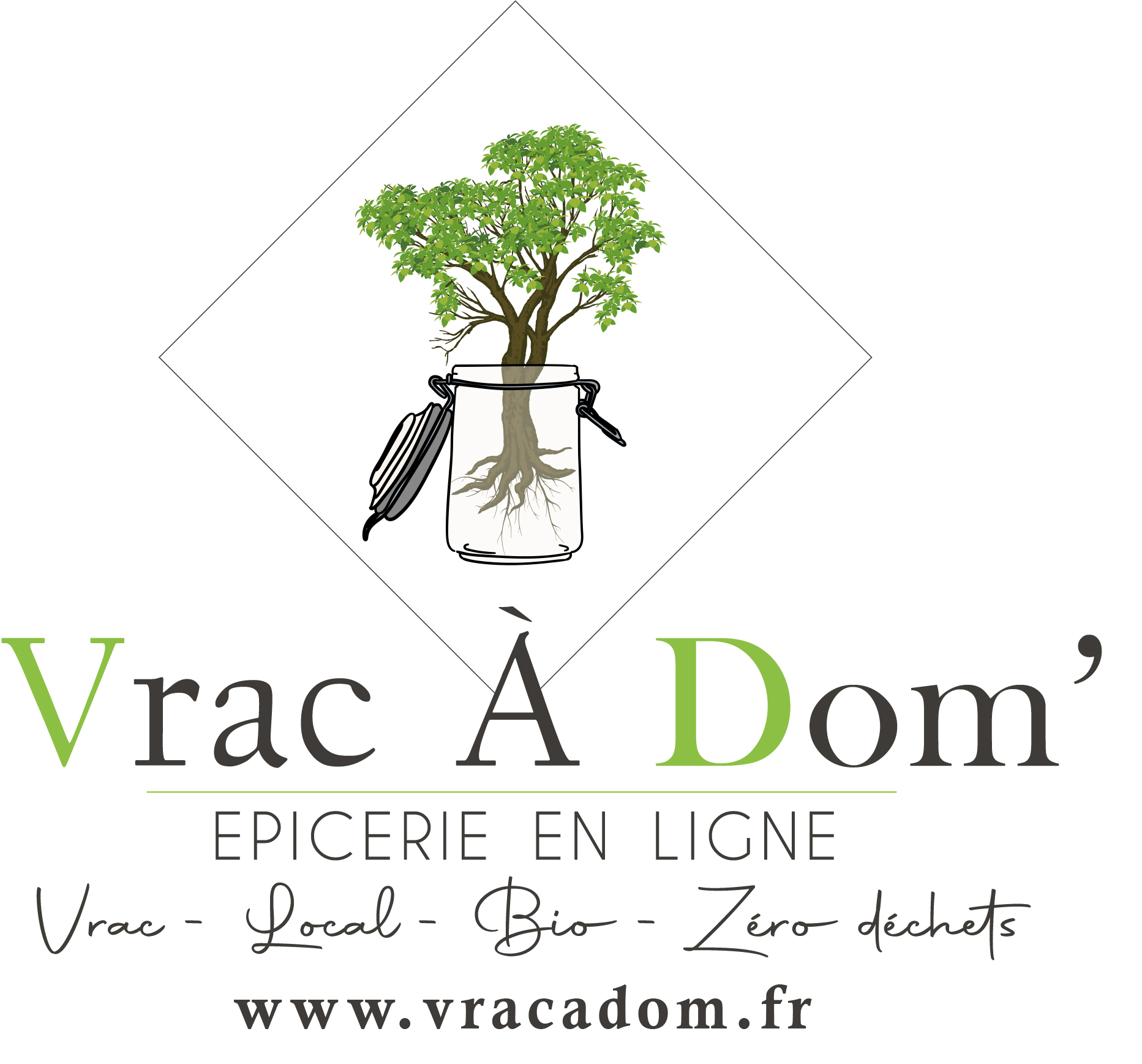 Logo de Vrac à Dom'