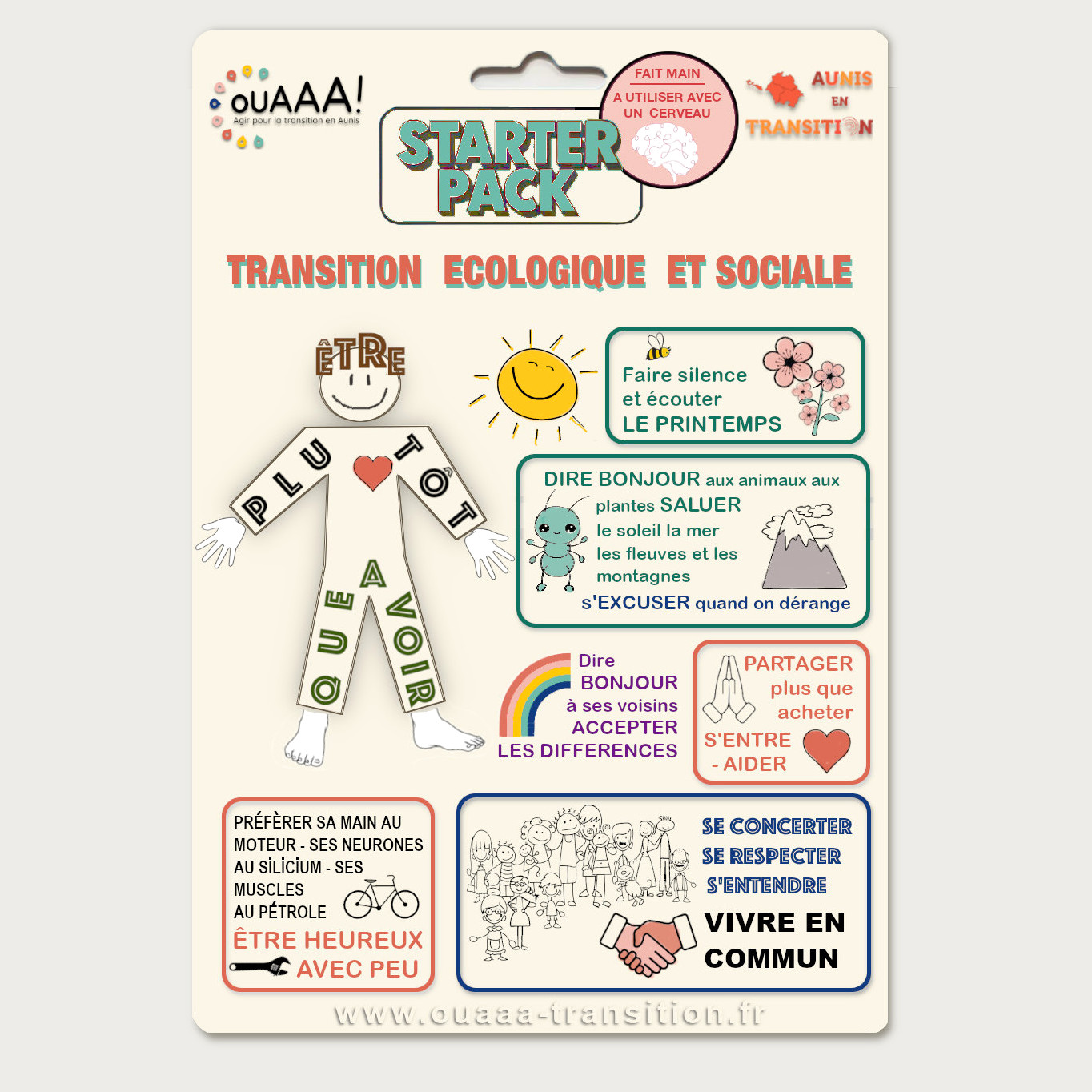 Le Starterpack OUAAA de la transition !…